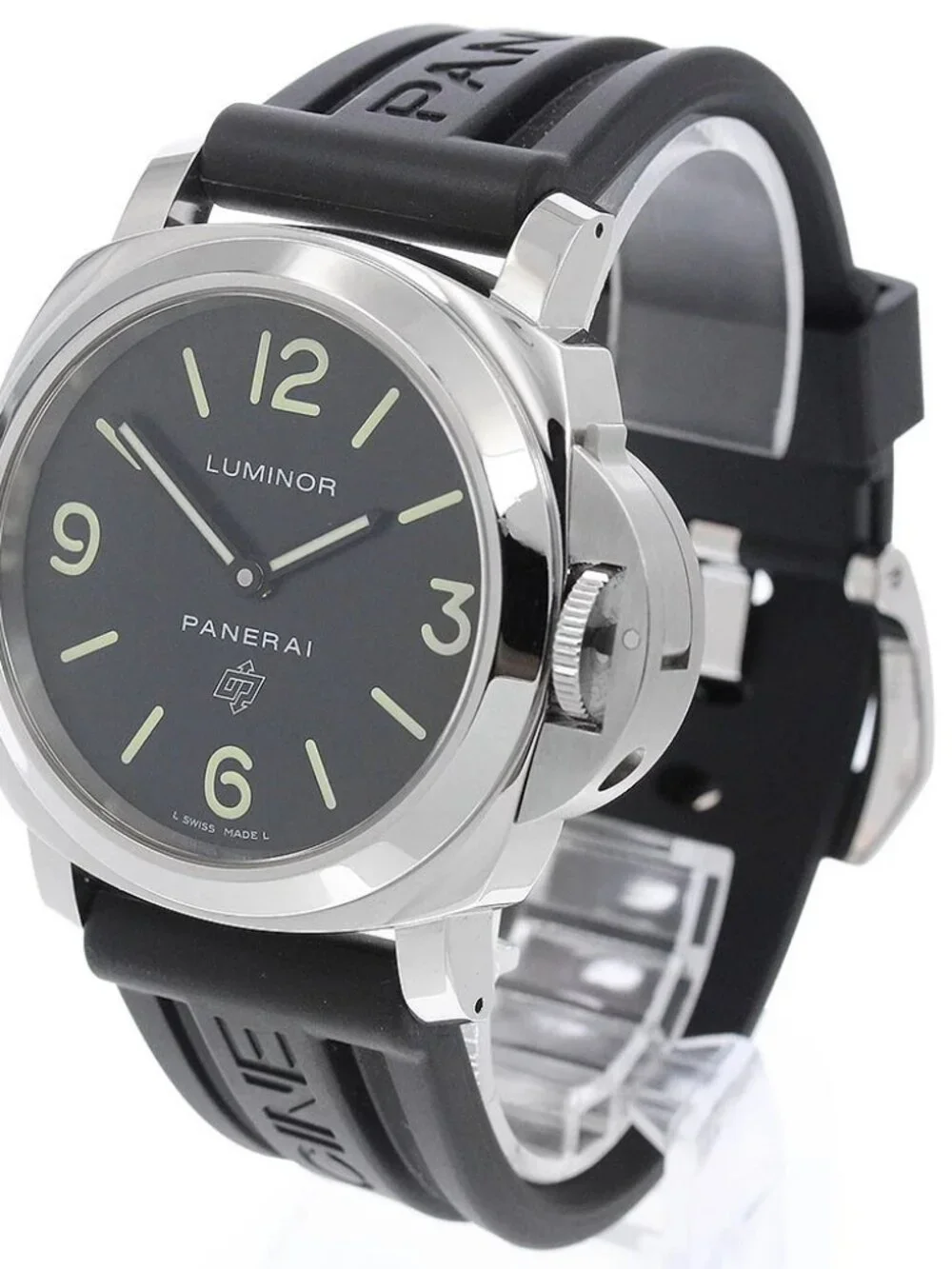 PANERAI Luminor base logo acciaio PAM01000 Hand Winding Men's Watch_973199